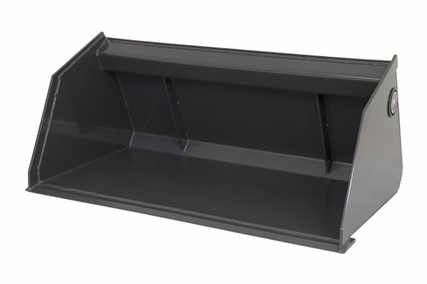 60" Wide Mini Skid Steer Snow & Litter Bucket