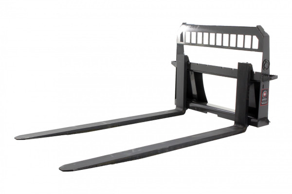 Skid Steer Pallet Fork Frame With 60" Long Tines Class III 8000 lbs (Industrial Series)