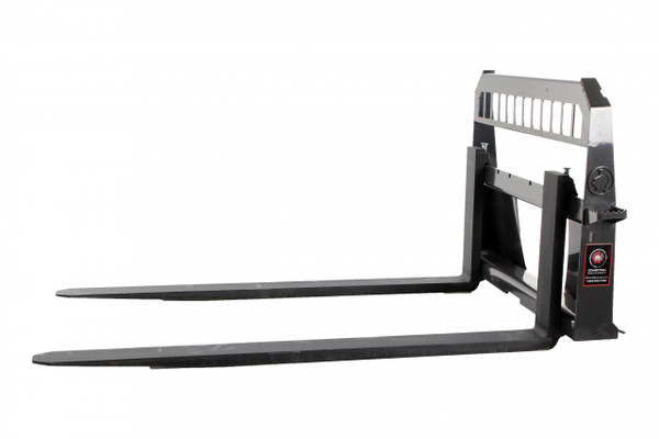 Skid Steer Pallet Fork Frame With 96" Long Tines Class III 8000 lbs (Industrial Series)