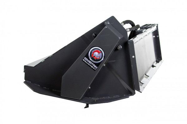 66" Wide Skid Steer Tiller Attachment With 6" Deep Tines (18-28) gpm 66" Wide Skid Steer Tiller Attachment With 6" Deep Tines (18-28) gpm