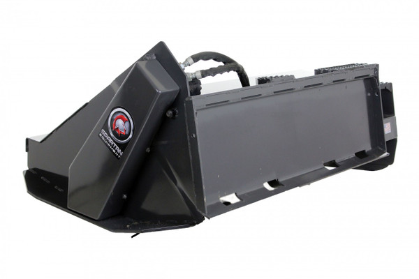 66" Wide Skid Steer Tiller Attachment With 6" Deep Tines (29-44) gpm 66" Wide Skid Steer Tiller Attachment With 6" Deep Tines (29-44) gpm