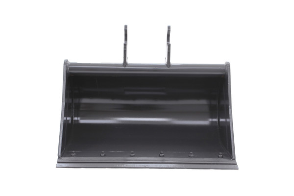 24" Wide Mini Excavator Grading Bucket With Bolt On Edge 6,000 lbs-10,000 lbs Machine
