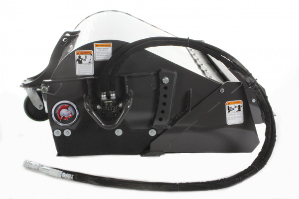 48" Wide Mini Skid Steer Boxbroom With With Poly Brushes Only