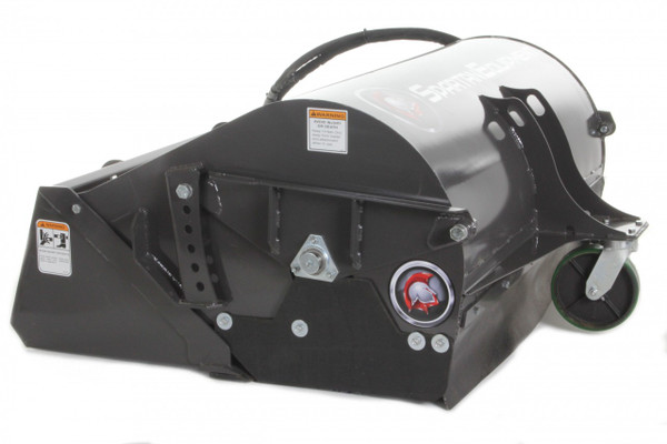 48" Wide Mini Skid Steer Boxbroom With With Poly Brushes Only