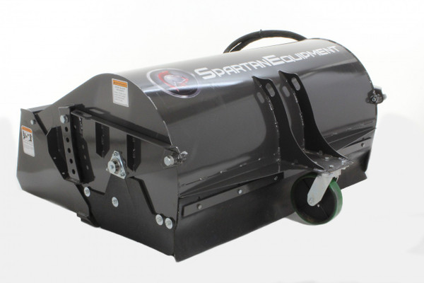 48" Wide Mini Skid Steer Boxbroom With With Poly Brushes Only