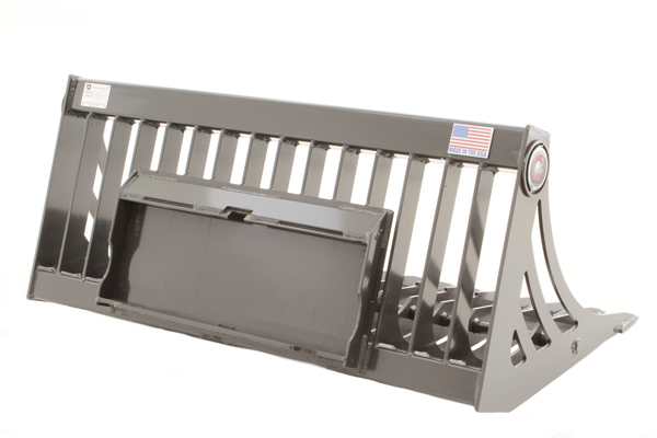 36" Wide Mini Skid Steer Rock Bucket (New)  36" Wide Mini Skid Steer Rock Bucket (New)