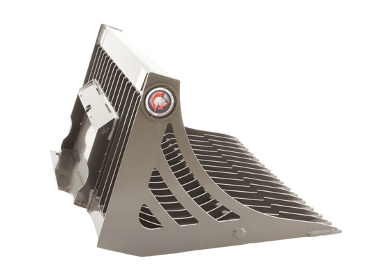 44" Wide Mini Skid Steer Rock Bucket With Teeth (New) 44" Wide Mini Skid Steer Rock Bucket With Teeth (New)