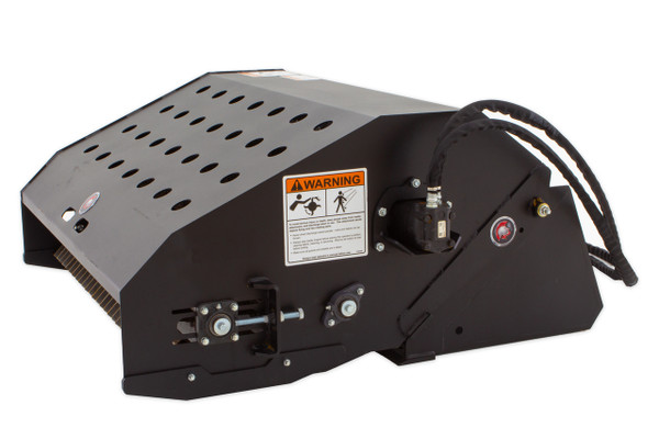 48" Wide Mini Skid Steer Landscape Rake Attachment  48" Wide Mini Skid Steer Landscape Rake Attachment