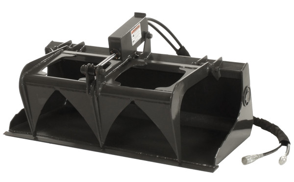 44" Wide Mini Skid Grapple Bucket