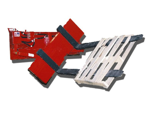 Skid Steer 127° Hydraulic Rotating Base With 60" Forks Skid Steer 127° Hydraulic Rotating Base With 60" Forks