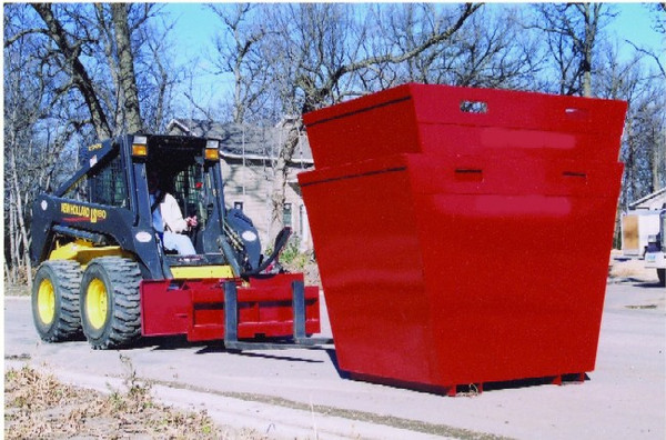Skid Steer 127° Hydraulic Rotating Base With 60" Forks Skid Steer 127° Hydraulic Rotating Base With 60" Forks
