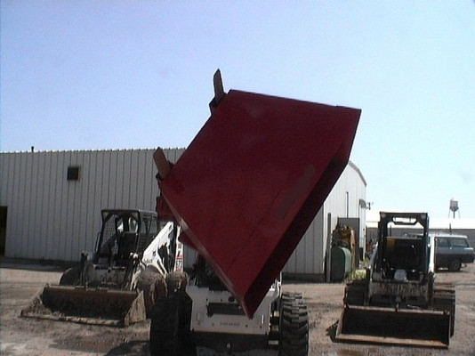 Skid Steer 127° Hydraulic Rotating Base With 60" Forks Skid Steer 127° Hydraulic Rotating Base With 60" Forks