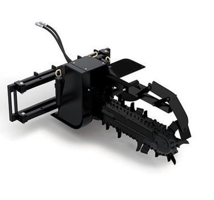 Skid Steer Trencher Model SE640 High Flow GPM Cup Tooth Every Station