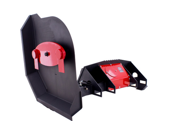 Skid Steer Fixed Boom Side Brush Cutter Attachment 12-25 gpm Skid Steer Fixed Boom Side Brush Cutter Attachment 12-25 gpm