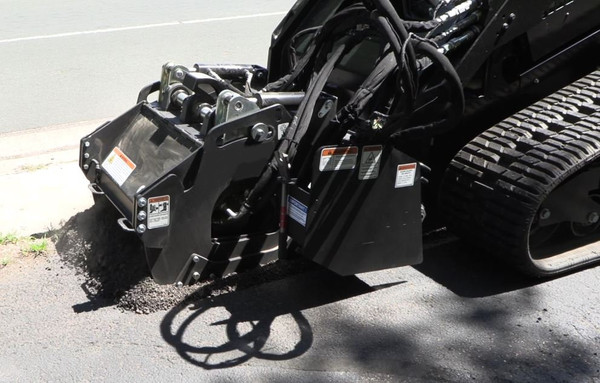 18" Wide Skid Steer Planer Attachment High Flow 22-40 GPM 18" Wide Skid Steer Planer Attachment High Flow 22-40 GPM