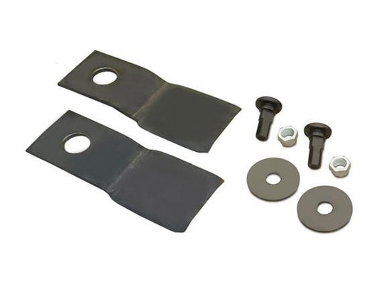 54" Wide Mini Skid Steer Brush Cutter Attachment With Push Bar (Industrial Series)