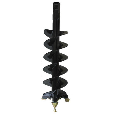 9" Dia Auger Bit HDC Style for Moderate Digging | 2.56" Round Collar 9" Dia Auger Bit HDC Style for Moderate Digging | 2.56" Round Collar
