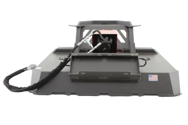 48" Wide Mini Skid Steer Brush Cutter Attachment 10-15 gpm (Professional Series)