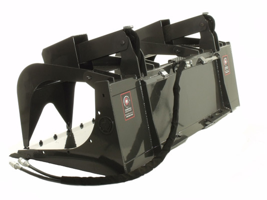 60" Wide Grapple Bucket Attachment With Bolt on Edge (Professional Series) 60" Wide Grapple Bucket Attachment With Bolt on Edge (Professional Series)