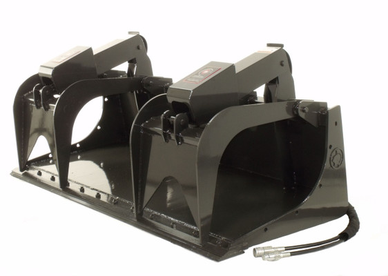 78" Wide Grapple Bucket Attachment With Bolt on Edge (Professional Series) 78" Wide Grapple Bucket Attachment With Bolt on Edge (Professional Series)