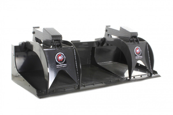 66" Wide Grapple Bucket Attachment With Bolt on Edge (Industrial Series)