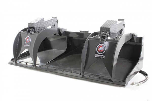 78" Wide Grapple Bucket Attachment With Bolt on Edge (Industrial Series)