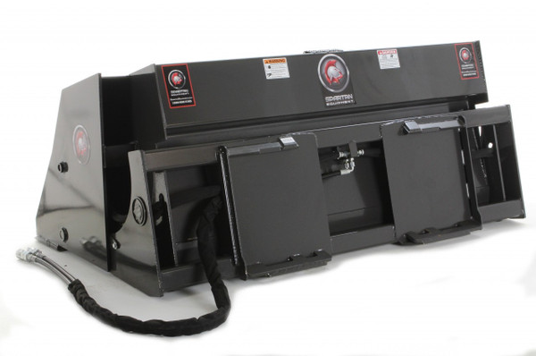 78" Wide Skid Steer High Dump Bucket Attachment With Bolt on Edge