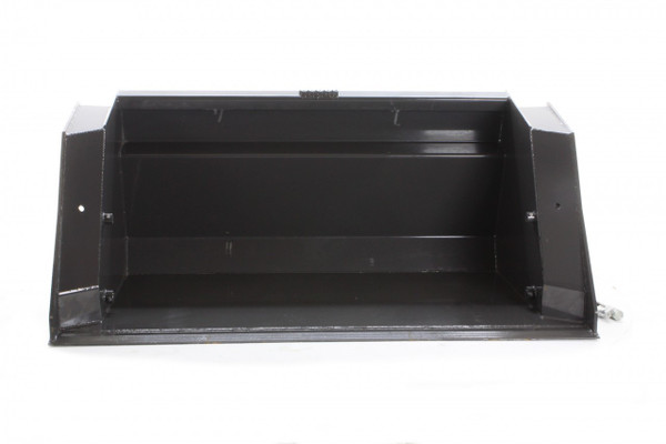 96" Wide Skid Steer High Dump Bucket Attachment With Bolt on Edge 96" Wide Skid Steer High Dump Bucket Attachment With Bolt on Edge