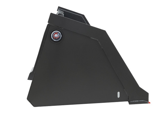 84" Wide Skid Steer Snow & Litter Bucket With Bolt on Edge