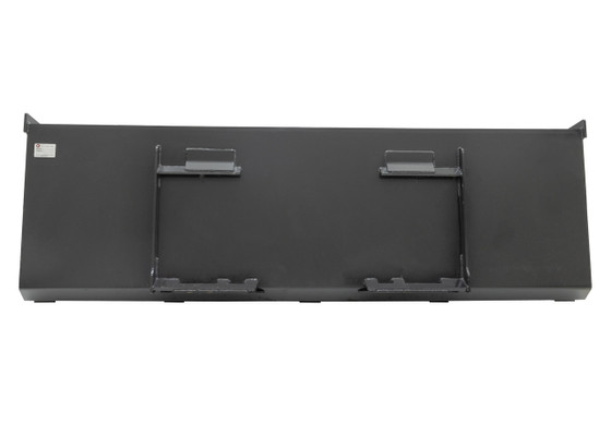 102" Wide Skid Steer Snow & Litter Bucket With Bolt on Edge