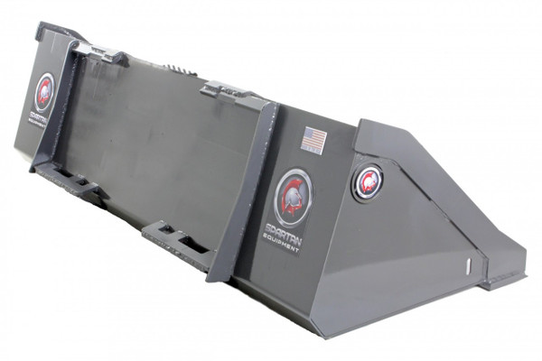 60" Wide Skid Steer Low Profile Bucket With Bolt on Edge 60" Wide Skid Steer Low Profile Bucket With Bolt on Edge