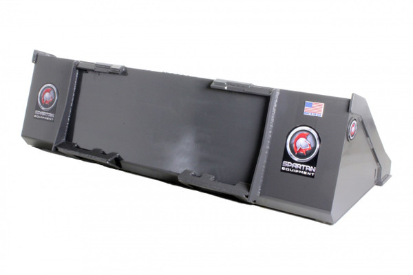 60" Wide Skid Steer Low Profile Bucket With Bolt on Edge 60" Wide Skid Steer Low Profile Bucket With Bolt on Edge