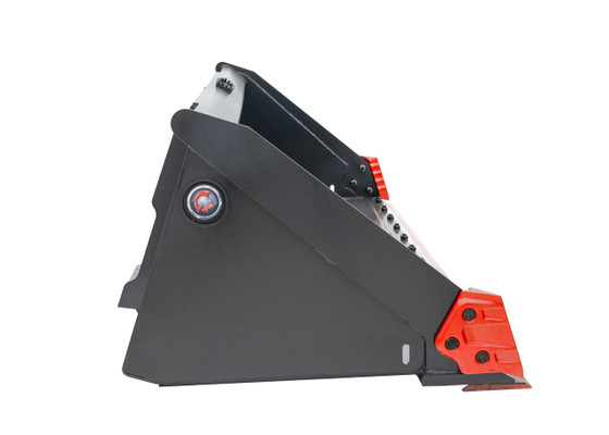 66" Wide Skid Steer Track Duty Bucket With Bolt on Edge
