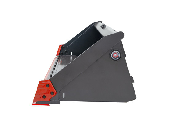 66" Wide Skid Steer Track Duty Bucket With Bolt on Edge