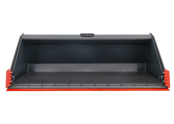 66" Wide Skid Steer Track Duty Bucket With Bolt on Edge