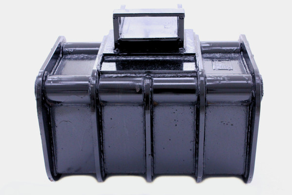 36" Wide Mini Excavator Concrete Slab Grab Bucket With Teeth 6,000 lbs-10,000 lbs Machine