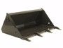 36" Wide Mini Skid Steer Bucket Wide With Teeth
