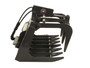 44" Wide Mini Skid Steer Root Grapple Attachment