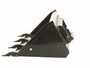 44" Wide Mini Skid Steer Bucket Wide With Teeth
