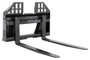 Skid Steer Pallet Fork Frame Walk Through With 48" Long Tines Class II 4000 lbs (Professional Series)