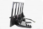 Skid Steer Tree Shear Attachment That Cuts Up To 12" Dia Trees With Fixed Base