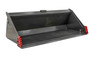 72" Wide Skid Steer Track Duty Bucket With Smooth Edge