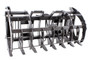 84" Wide Skid Steer Grapple Rake Attachment Ultra Industrial Series
