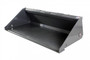 78" Wide Skid Steer Long Bottom Bucket with Smooth Edge
