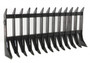 96" Wide Skid Steer Root Rake Attachment