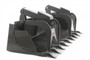 60" Wide Skid Steer Rock Grapple Bucket With Teeth