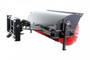 60" Wide Skid Steer Hydraulic Angle Broom Attachment With Poly Brushes Only