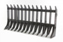 72" Wide Skid Steer Root Rake Attachment