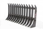 72" Wide Skid Steer Root Rake Attachment