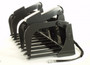 84" Wide Skid Steer Tine Grapple Bucket Attachment